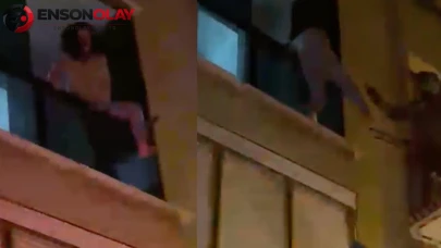Tartıştığı eşinin burnunu ısırıp kopardı