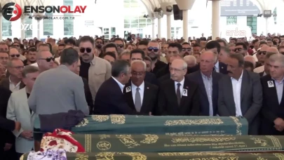 Özgür Özel ve Kemal Kılıçdaroğlu cenazede yan yana