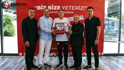 Samsunspor'da Cédric Cattenoy ile vedalaşıldı