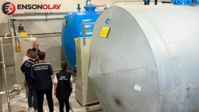 Bayburt'ta İçme Suyu Arıtma Tesisi'nde çevre denetimi yapıldı