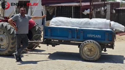 Manisa Sarıgöl'de sıcaklık artışı üzüm bağı örtüsü satışlarını artırdı