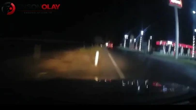 Eskişehir'de direksiyon başında uyuyan sürücü yoldan çıktı