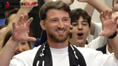 Beşiktaş'ın yeni transferi Salih Özcan, İstanbul'a Ayak Bastı!