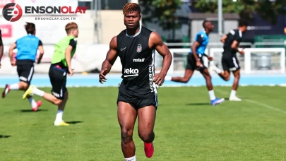 Beşiktaş'ta hazırlıklar tam gaz ! Emmanuel Agbadou takımla çalışmalara katıldı