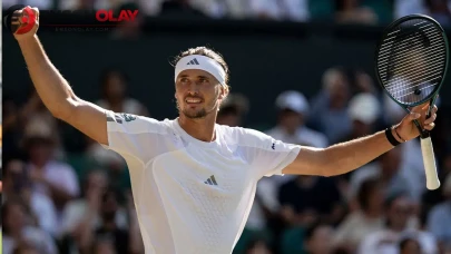 Alexander Zverev Wimbledon'da finale yükseldi