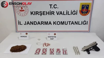 Kırşehir'de uyuşturucu operasyonu : 1 şahıs gözaltına alındı