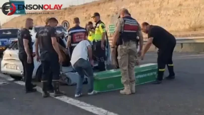 Şanlıurfa'da katliam gibi kaza : 3 ölü, 3'ü çocuk 8 yaralı