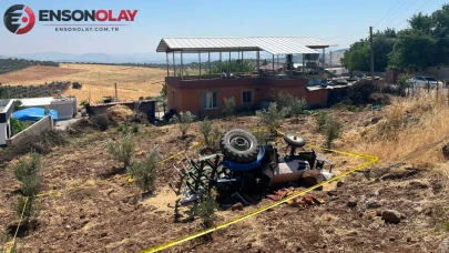 Kilis'te traktör kazası : 71 yaşındaki sürücü hayatını kaybetti