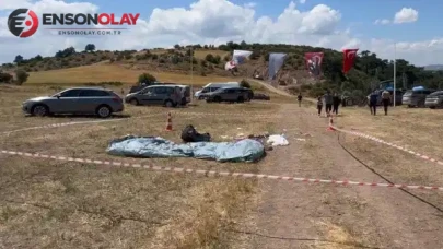 Çorum'da yamaç paraşütü kaza haberi: Uçurtma kayalıklara çarptı, pilot hayatını kaybetti