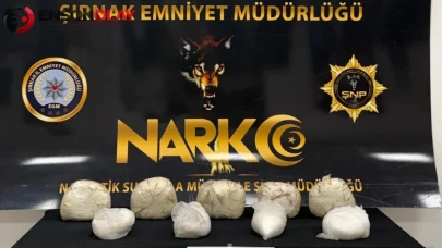 Şırnak'taki operasyonlarda 1 milyon 950 bin liralık malzeme ele geçirildi : 6 tutuklama