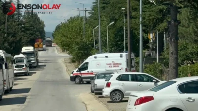 Bilecik'te granit fabrikasında patlama : Varil kesen işçi yaralandı