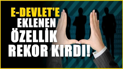 E-devlet Platformuna Eklenen Yeni Özellik Büyük İlgi Gördü