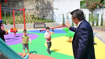 Bursa'nın Yıldırım ilçesinde parklara yaz aylarına özel bakım yapılacak