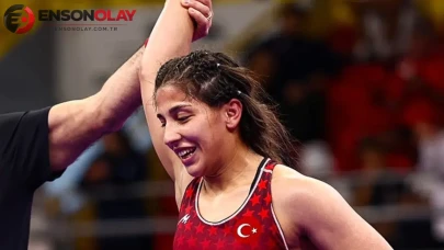 Milli güreşçi Elif Şevval Kurt, U20 Avrupa şampiyonu oldu