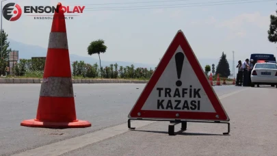 Zonguldak'ta tünel girişine çarpan otomobilin sürücüsü ağır yaralandı