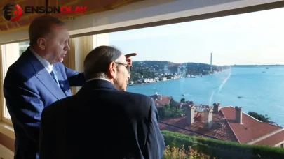 Lübnan Başbakanı paylaştı! Erdoğan'ın hediyesi gündem oldu