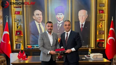 MHP Erzurum İl Başkanlığı'na İstanbul'dan Anlamlı Ziyaret