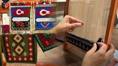 Genç kızların sıra dışı iletişim dili: Kültür Bakanlığı ödüllü sanatçı, dokuma sanatında devrim yaratıyor