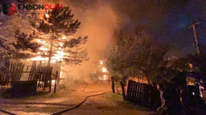 Hopa'da aynı konutta çıkan iki ayrı yangın olayıyla ilgili tutuklama kararı alındı: Kundaklama şüphelisi eski eş gözaltına alındı