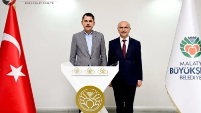 Bakan Kurum, Malatya Halkına Teşekkür Etti