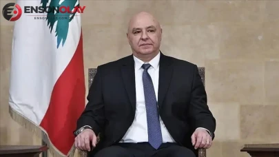 Lübnan Cumhurbaşkanı Avn : Müzakere sürecinden vazgeçmeyeceğiz