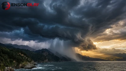 Meteoroloji saat verdi, haritayı kırmızıya boyadı! O illerde yaşayanlar dikkat: Kuvvetli sağanak ve rüzgar geliyor