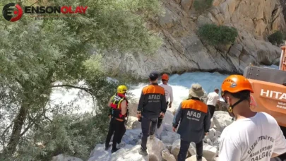 Şırnak'ta çayda kaybolan genci arama çalışmaları sürüyor