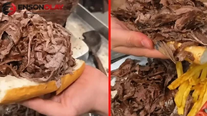 Kapalıçarşı'da 3 Bin TL Değerindeki Döner İncelemesinin Ardından İşletmeye İdari Para Cezası Kesildi