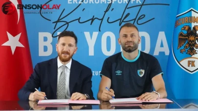 Erzurumspor'da iç transfere devam yeni sözleşme