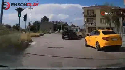 Erzurum Palandöken'de Kırmızı Işıkta Geçiş Kazaya Neden Oldu: 7 Kişi Yaralandı
