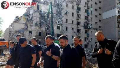 Rusya'nın Kiev'e düzenlediği yoğun bombardıman sonucunda Zelenski, ölü ve yaralı sayısını paylaştı