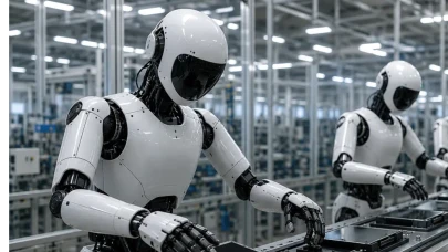 İnsansı robotlar gerçek üretim hatlarında görev almaya başladı
