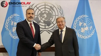 Dışişleri Bakanı Fidan, BM Genel Sekreteri Guterres ile görüştü