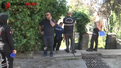 Üsküdar'da feci kaza : Kontrolden çıkan forklift bahçeye uçtu, sürücü öldü