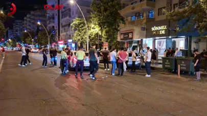 Diyarbakır Kayapınar'da iki otomobil çarpıştı : 5 yaralı