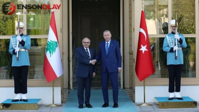 Cumhurbaşkanı Erdoğan, Lübnan Başbakanı Selam ile görüştü