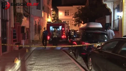 İstanbul Fatih'te 4 katlı binada yangın