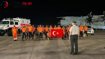 Venezuela'daki depremde görev yapan AFAD ve TSK ekipleri Türkiye'ye döndü