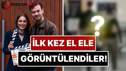 Sette başlayan aşk belgelendi! Serra Arıtürk ile Aytaç Şaşmaz el ele görüntülendi