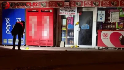 Kayseri'de markete molotoflu saldırı girişimi : Şüpheliler aranıyor