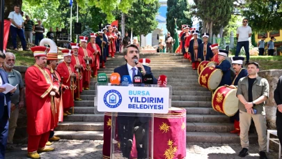 Bursa Yıldırım'da Sultan Çelebi Mehmed dualarla anıldı