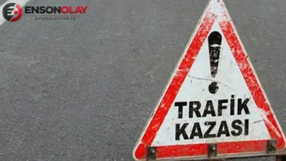 Balıkesir Bigadiç'te kaza : Kamyonet şarampole uçtu