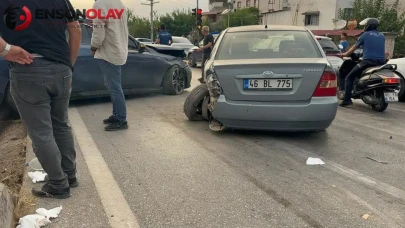 Osmaniye'de Meydana Gelen Zincirleme Trafik Kazasında 2 Kişi Yaralandı