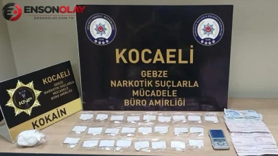 Kocaeli'de uyuşturucu tacirlerine operasyon : 3 tutuklama
