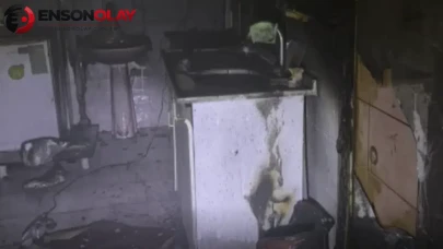 Adana'da boşanmak isteyen eşinin gelinlikçi dükkanını benzinle ateşe verdi