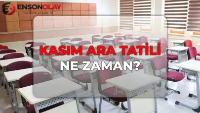 2026-2027 Eğitim öğretim yılı Kasım ara tatili ne zaman gerçekleşecek?