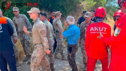 Çanakkale'de kaybolan 79 yaşındaki Alzheimer hastası zeytinlikte sağ bulundu