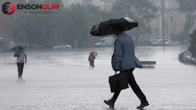 Meteoroloji'den 10 il için sarı kodlu uyarı : Sağanak yağış ve denizlerde fırtına bekleniyor