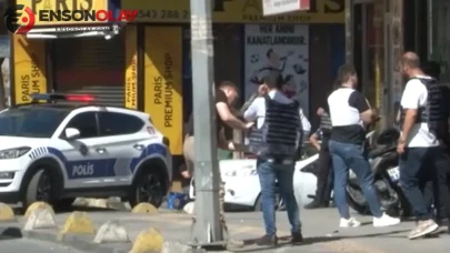 Gaziosmanpaşa’da eşini ağır yaraladı, iş yerine girip kendine silah dayadı