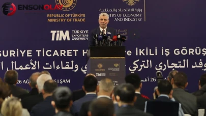 Bakan Bolat, Suriyeli iş dünyasıyla görüştü: Çok büyük ilerleme sağladık